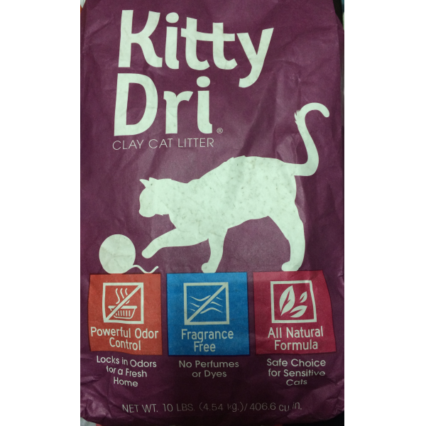 Kitty dri 2025 clay cat litter