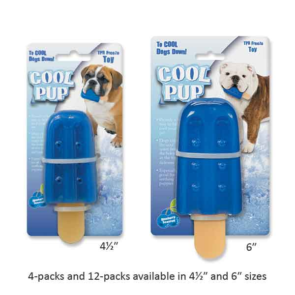 Cool Pup Mini Popsicle Blue Dog Toy